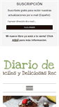 Mobile Screenshot of midiariodecocina.com